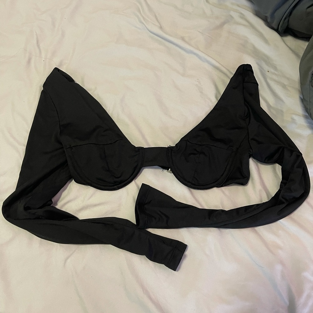 Black Crop Top
